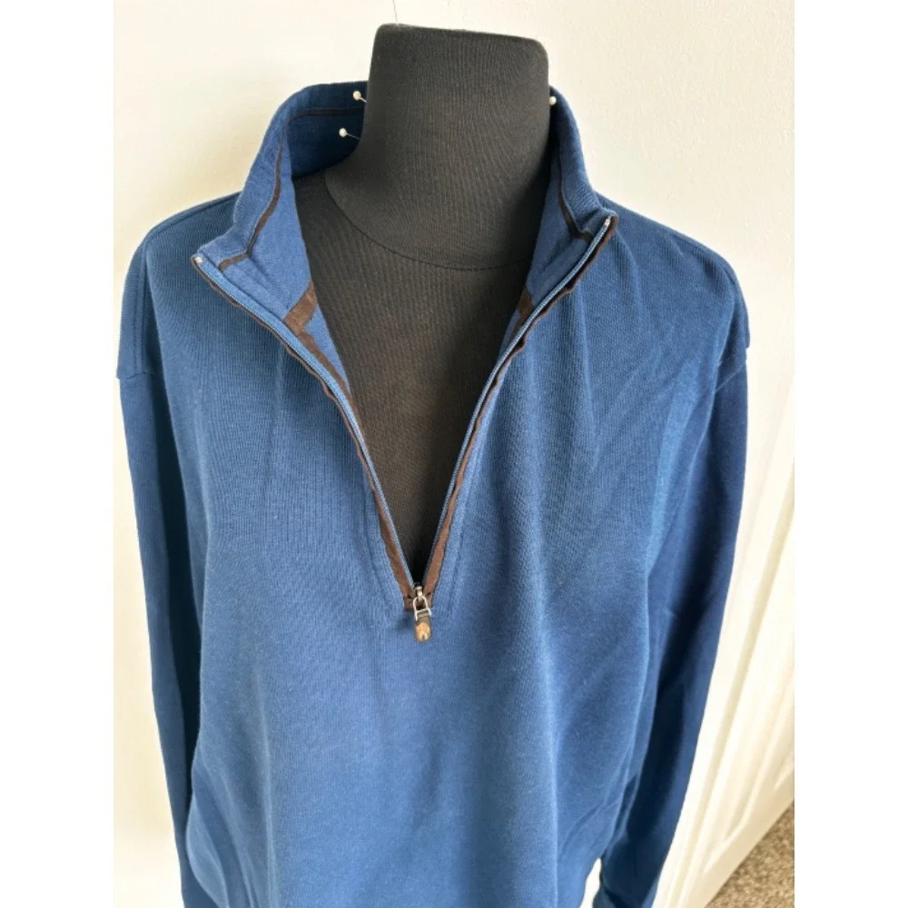 Joseph Abboud Quarter Zip Pullover Sweater‎ Long Sleeve Casual XL